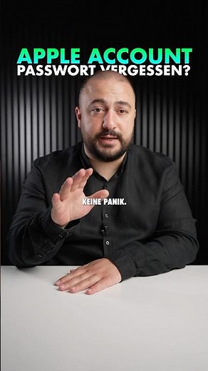 Apple Account Passwort zurücksetzen? So einfach geht’s 🚀 #iphone