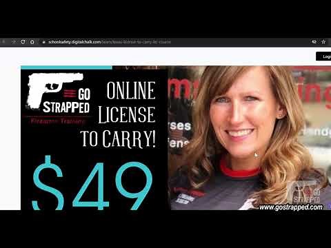How to file for your Texas LTC (License to Carry)