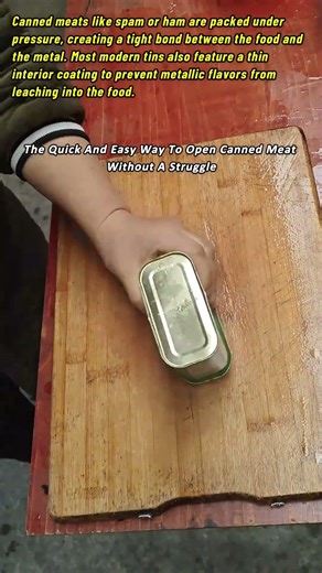 final projectThe Quick And Easy Way To Open Canned Meat Without A Struggle