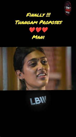 All those silences…led to THIS moment 🥹💔➡️❤️Thangam Confesses to Mani❤️ | LBW Most Awaited Scene❤️❤️