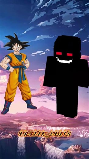 goku vs Minecraft 💀
