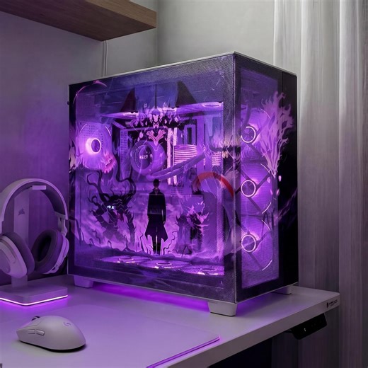 Custom Anime PC Case Decal - Personalized Vinyl Gaming Mod - Personalized Game Peripherals - Etsy New Zealand