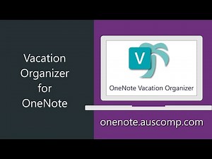 OneNote - Your ulitmate travel organizer in the cloud