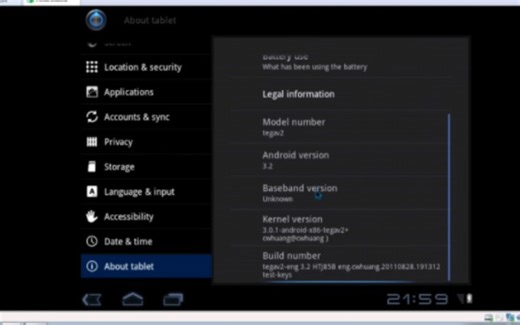 Android3.2安装与体验