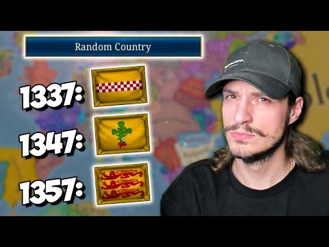 EU5 But I Switch To A RANDOM COUNTRY Every 10 YEARS