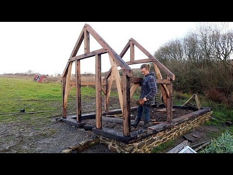 Spring Fed Timber Framed Greenhouse Part 6 How To Mortice And Tenon