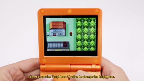 HISPEEDIDO V5 Drop in Pre-laminated IPS 3.0 inch Highlight Mod Sets For GBA SP V5 Screen Replacements LCD Kits, HD Touch Control, NO SOLDER/NO TRIMMING Need