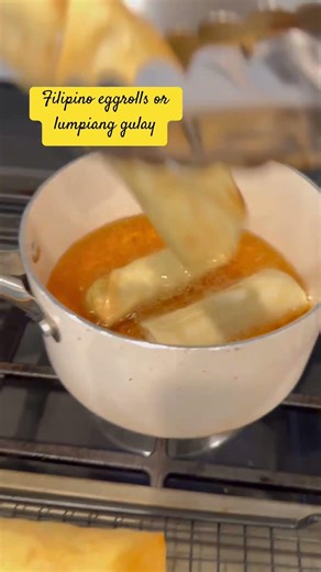 Filipino eggrolls or lumpiang gulay #food #cooking #lumpia