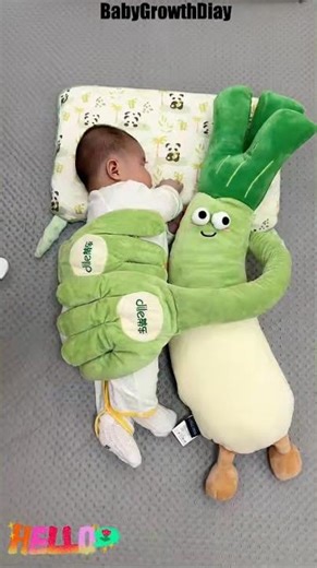 Baby wakes up when you move away? Baby Soothing Hand Pillow fix?#Shorts