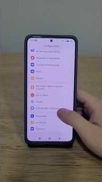 How to enable or disable high-contrast fonts on the Redmi Note 14 - step by step