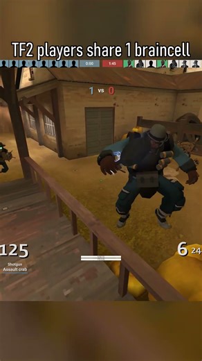 TF2 players share the same brain 😎 #tf2 #shorts