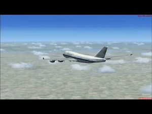 FSX - flight Houston to Dallas in 747