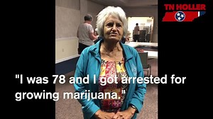‪NEW: “I was 78 and got arrested for growing marijuana.” ‬ ‪Meet Flo Matheson who ran against Cameron Sexton & Diane Black. She was arrested for growing marijuana. ‬ ‪Medical Marijuana would help addicts, veterans, many who suffer. Let’s move forward. “GET HONEST.” - Flo to Rep. KUMAR‬, who stands in the way. | The Tennessee Holler