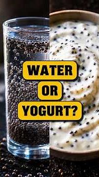 Chia Water VS. Yogurt: Which One Actually Fixes Your Gut?