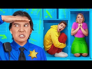 Extreme Versteckspiel-Herausforderung in der Schule von Multi DO Challenge