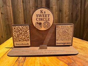 Business Card Holder, Qr Code Display Stand, Laser Cut File, SVG - AI - DXF, Digital Download - Etsy Canada