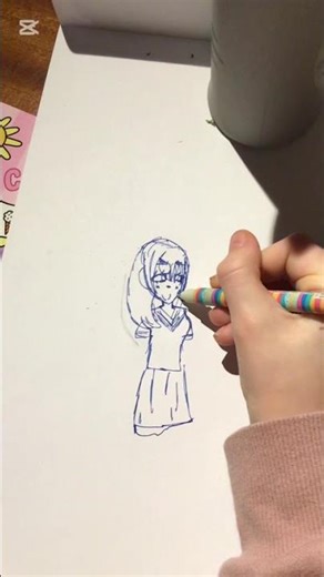 Drawing Ayano! #yanderesimulator #ayanoaishi #drawing