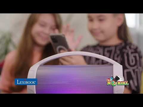 Boxa bluetooth, portabila cu lumini si microfon Lexibook | Noriel