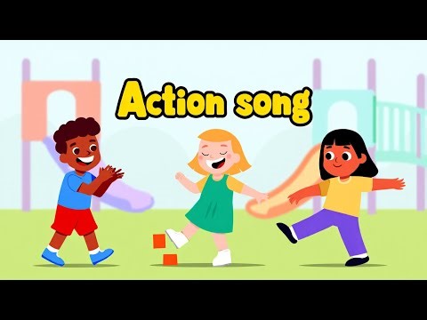⚡️ Action Song! 🤸 Move & Groove Kids Rhyme | Best Toddler Exercise & Motor Skills Song