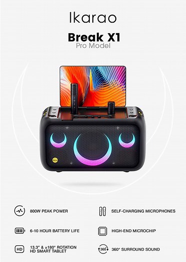 Ikarao Karaoke Speaker: The Ultimate Karaoke Experience