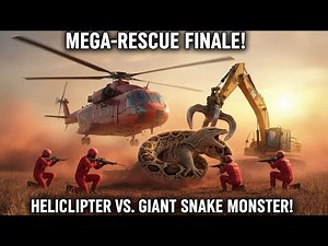 Giant Python vs. Komodo Dragon: The Most INCREDIBLE Rescue Mission