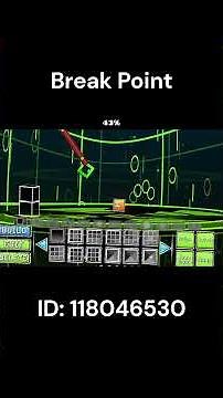 Geometry Dash Level Showcase: Break Point