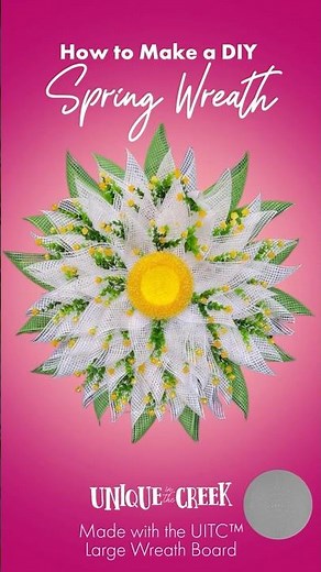 Stunning DIY Flower Wreath