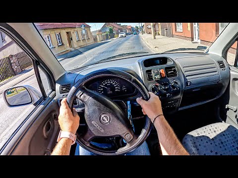 2000 Opel Agila A [1.0 ECOTEC 58HP] | POV Test Drive #1252 Joe Black