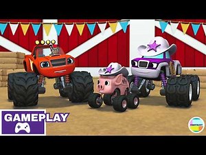 Blaze Rescues Starla’s Piggy Gameplay! #blazeandthemonstermachines #cartoon