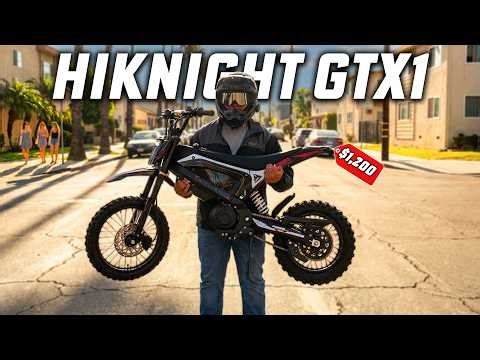 I Bought The CHEAPEST Electric Dirt Bike - HiKnight GTX1
