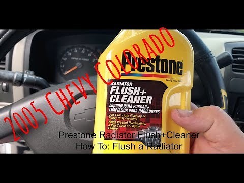Prestone Flush Cleaner: How to Flush a Radiator and Save Hundreds