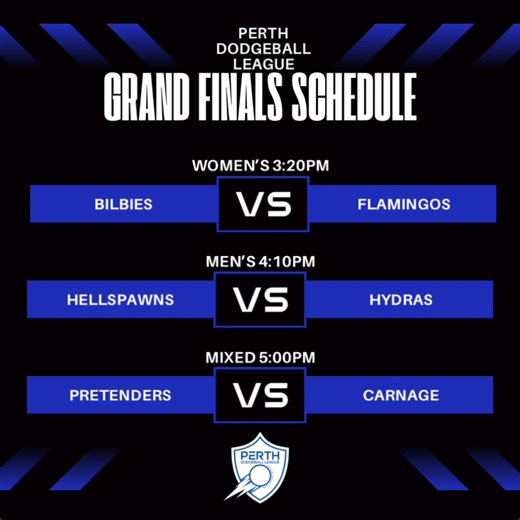PDL Grand Finals today! | Perth Dodgeball League