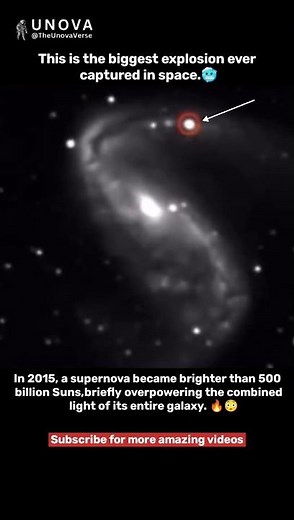 The Biggest Explosion Ever Recorded in Space 💥🌌