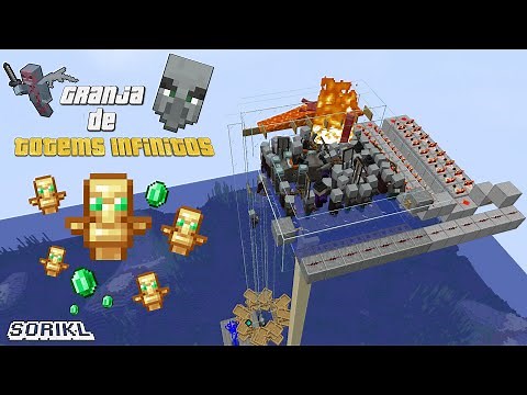 How to do a Raid Farm simple and easy (Infinite Totems and esmeralds farm) Minecraft 1.19