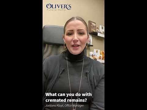 What to do with cremated remains