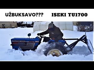 ISEKI TU1700...Kažkiek papustyta