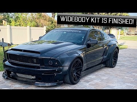 MY WIDEBODY S197 MUSTANG IS COMPLETE!! *THE FIRST ONE IN THE WORLD!*