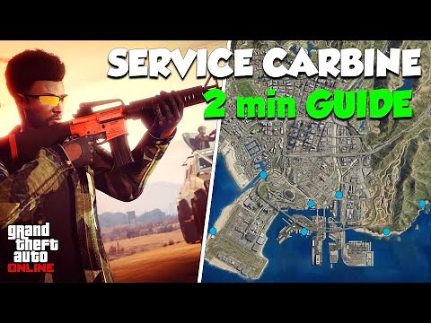 HOW TO GET THE M16! | GTA Online Service Carbine Quick Guide