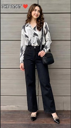 How to Style Abstract Prints | Monochromatic Outfit Lookbook 2026