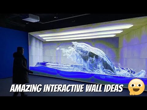 Interactive Wall Display: Art Projection Mapping & AR Hologram Projector For Museum Or Exhibition