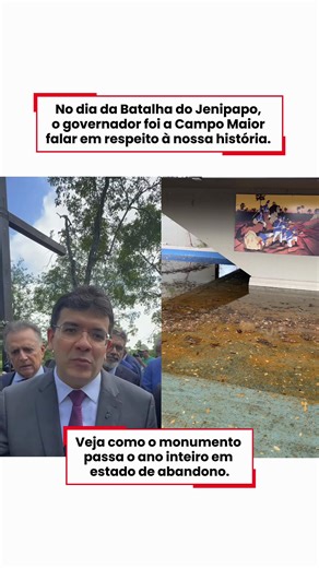 A história do Piauí merece respeito todos os dias, não apenas em datas comemorativas. No dia da Batalha do Jenipapo aparecem discursos, homenagens e visitas oficiais. Mas basta olhar para a realidade do monumento ao longo do ano para ver o abandono.