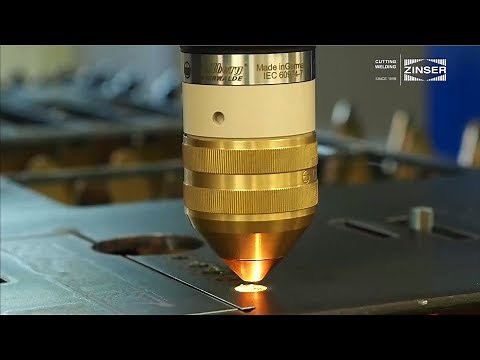 Marking and plasma cutting on a ZINSER 1225