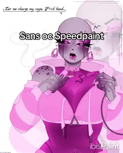 Creative Sans OC Redesign Speedpaint Process