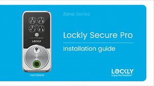 Lockly Secure Pro Deadbolt Edition Zeno Series FULL Installation Video