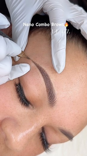 7.6K views · 13K reactions | Nano Combo Brows  Last up 1-3 years...