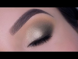 Soft Glam Green Eye Makeup Tutorial | Wearable Green Eye Look