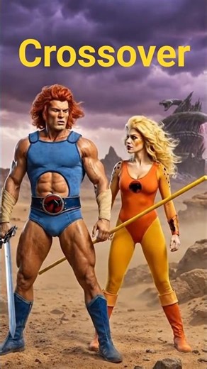 CROSSOVER HE-MAN & SHE-RA ⚔️🔥 | New Project from the Channel #Shorts