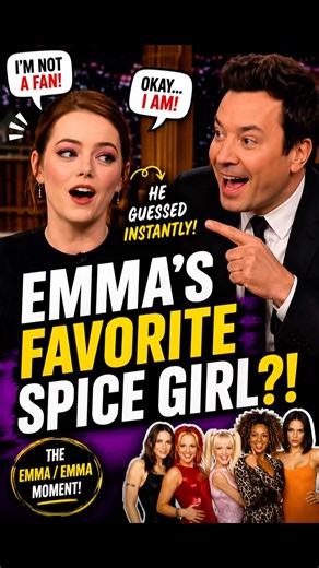 Emma Stone’s Favorite Spice Girl Was TOO Easy to Guess 😂