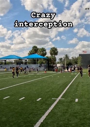 Flag football but the defense went NFL mode #highlights #flagfootball #nflexperience #fallpractice