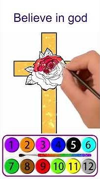 Bible Coloring - Color By Number